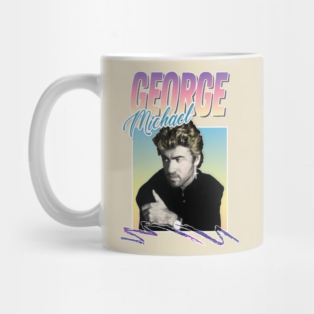 George Michael 80s Styled Aesthetic Design by DankFutura